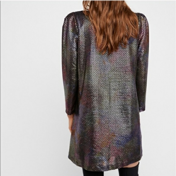 Free People Diamonds Are Forever Mini Dress Small - Picture 8 of 8